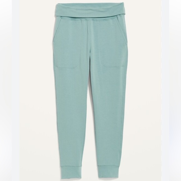 Old‎ Navy Jogger Sweat Pants Athletic Womens XS Sea Mist Stretch Comfy NWOT - Picture 1 of 10